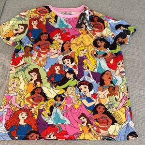 Disney Multicolor Princess Tee